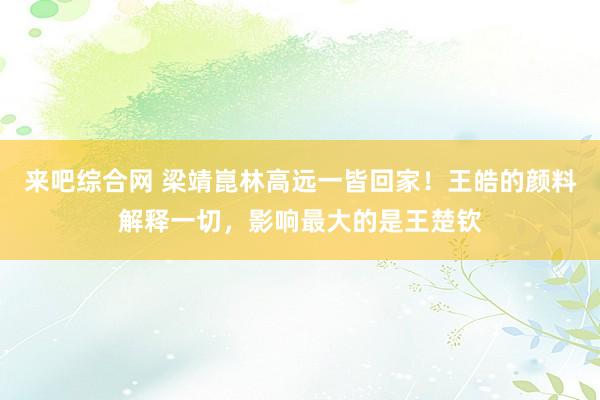 来吧综合网 梁靖崑林高远一皆回家！王皓的颜料解释一切，影响最大的是王楚钦