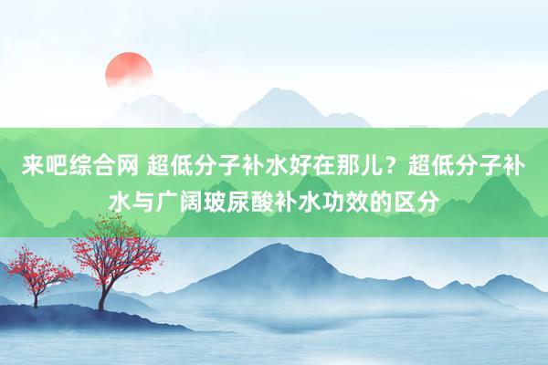 来吧综合网 超低分子补水好在那儿？超低分子补水与广阔玻尿酸补水功效的区分